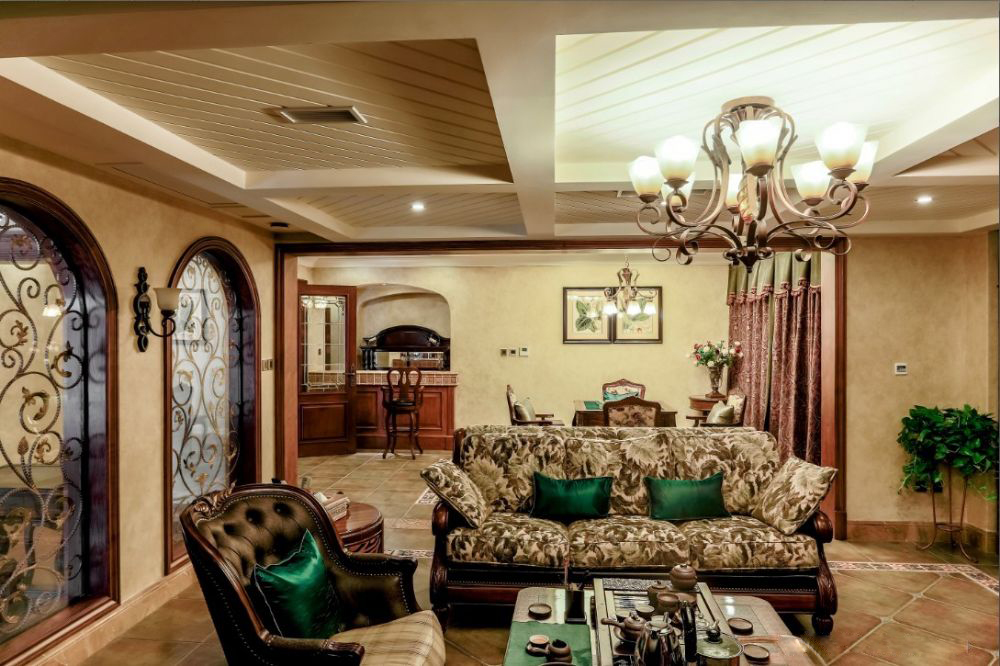 現代美式鄉(xiāng)村家居風格裝修